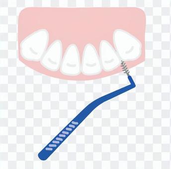 Interdental brush Interdental brush