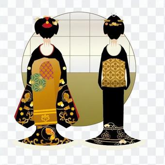 Maiko and geiko behind the scenes Maiko and geiko behind the scenes