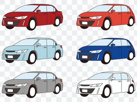 Sedan hatchback car Sedan hatchback car
