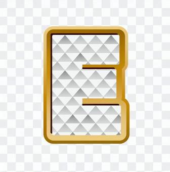 E (upper case) E (upper case)