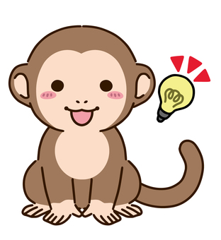 A monkey that inspires something A monkey that inspires something