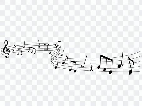 Music · Note illustration 10 · Flowing music Music · Note illustration 10 · Flowing music