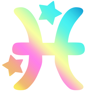 Iridescent gradient Pisces Iridescent gradient Pisces