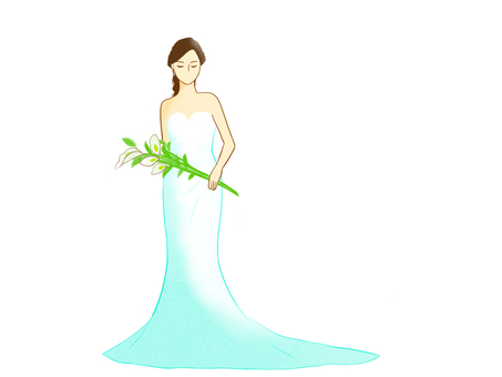 Bride dress mermaid Bride dress mermaid