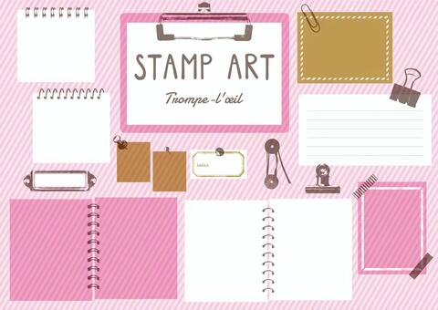 Stamp Art · Trompuruilu Stamp Art · Trompuruilu