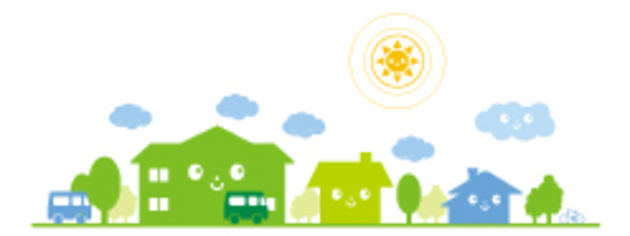 Smile _ Townscape _ 3 Illustration Smile _ Townscape _ 3 Illustration
