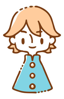 Gakuran boy image_simple color Gakuran boy image_simple color
