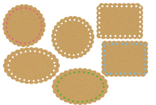 Cork message card Cork message card