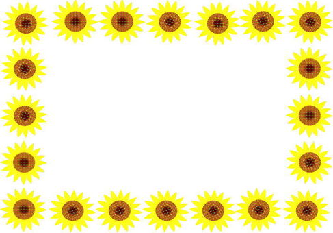 Sunflower frame Sunflower frame