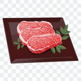 Fine beef, marbled meat, pork Fine beef, marbled meat, pork