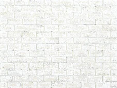Retro decorated white brick texture Retro decorated white brick texture