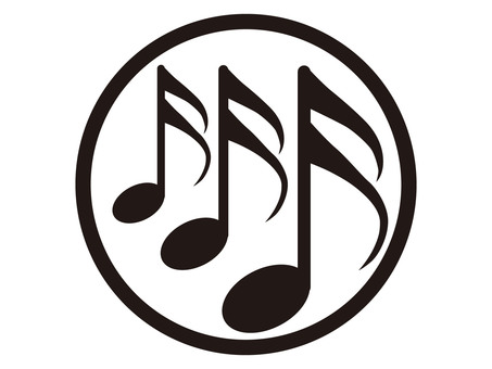 Sixteenth notes lined up in a circle Sixteenth notes lined up in a circle