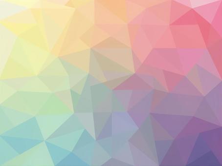 Iridescent polygon pattern gradient pattern background material Iridescent polygon pattern gradient pattern background material