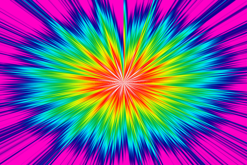 Colorful radiation background material Colorful radiation background material