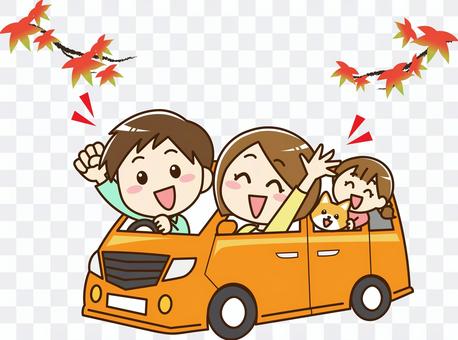 Drive with family ・ Autumn 01 Drive with family ・ Autumn 01