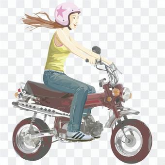 Biker, women, woman Biker, women, woman