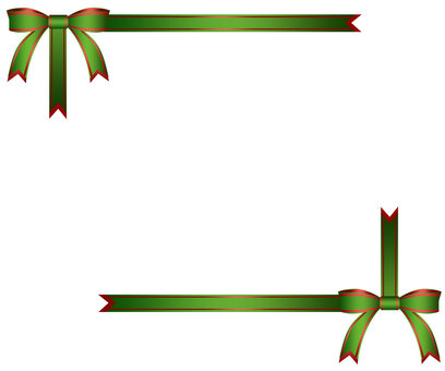 Ribbon, Christmas, Illustration Ribbon, Christmas, Illustration