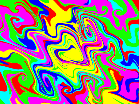Psychedelic color_marble pattern Psychedelic color_marble pattern