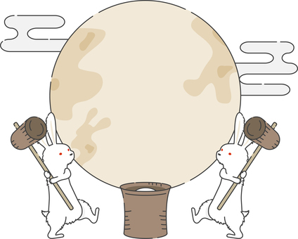 Moon viewing illustration 01 (no title) Moon viewing illustration 01 (no title)