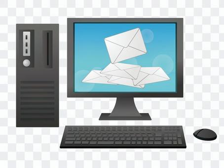 Personal computer where e-mail is collected Personal computer where e-mail is collected