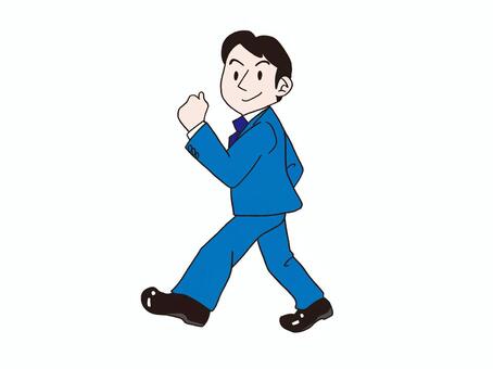 Guts pose businessman Guts pose businessman