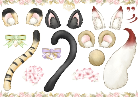 Narikiri Animal Japanese Style Makeup Set Narikiri Animal Japanese Style Makeup Set