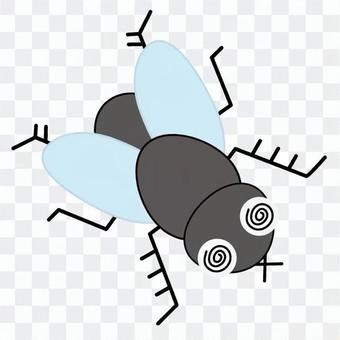 Flies turning eyes Flies turning eyes