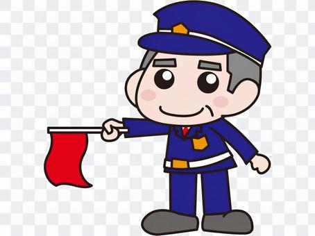 Security guard - Elderly men Security guard - Elderly men