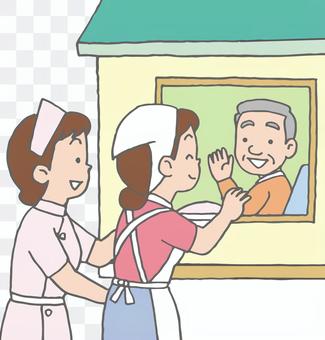 Visiting nursing care Visiting nursing care