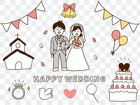 Wedding set (simple) Wedding set (simple)