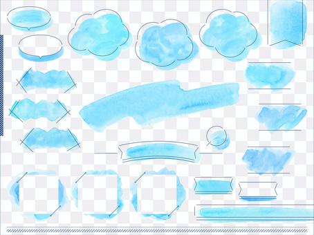 Watercolor layout_blue sky 2 Watercolor layout_blue sky 2