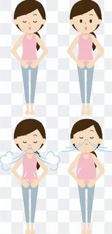 Abdominal breathing Abdominal breathing