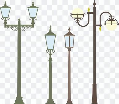Several street lights Several street lights