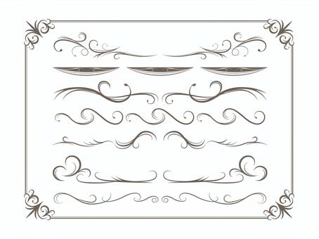 Decorative ruled simple summary Decorative ruled simple summary