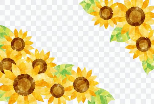 Flower frame / Sunflower Flower frame / Sunflower