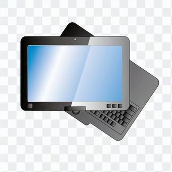 Convertible personal computer (black) Convertible personal computer (black)