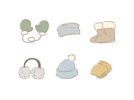 Winter accessory dull color Winter accessory dull color