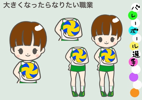 Occupation you want to be _ volleyball player _ professional player Occupation you want to be _ volleyball player _ professional player