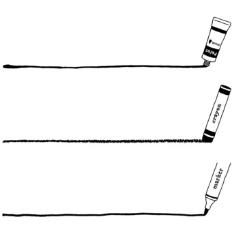 Decorative ruling (writing instrument 1) monochrome Decorative ruling (writing instrument 1) monochrome