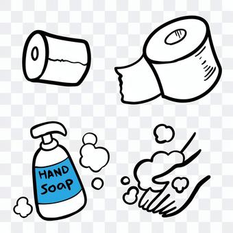 Toilet supplies Toilet supplies