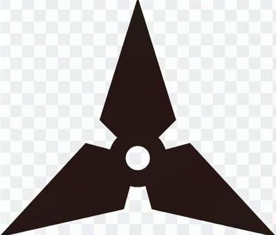 Triangular shuriken Triangular shuriken