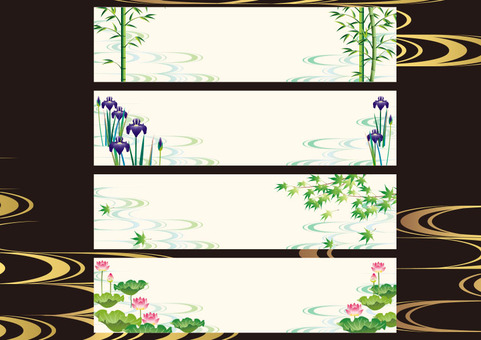 Assorted frame of Japanese pattern Assorted frame of Japanese pattern