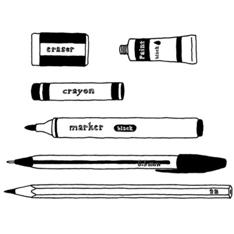 Writing instrument monochrome Writing instrument monochrome