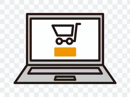 Online shopping computer Online shopping computer