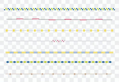 Line decoration Line decoration