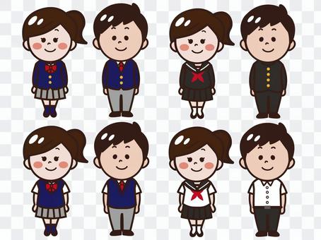 Student wear (blazer · school run · sailor suit) Student wear (blazer · school run · sailor suit)