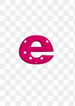 Alphabet (e) Alphabet (e)