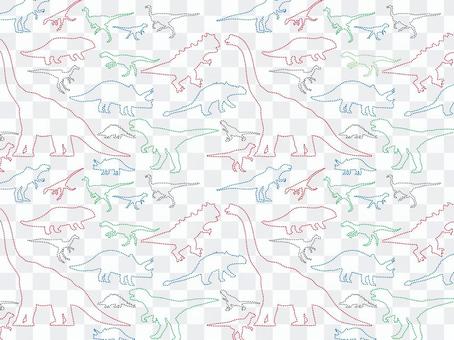 Dinosaur stitch overall pattern-01 Dinosaur stitch overall pattern-01