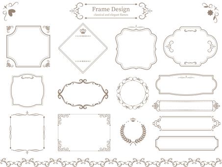 Classic & elegant frame Classic & elegant frame