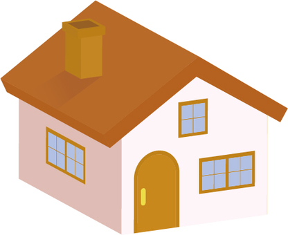 Brown roof house 3 Brown roof house 3